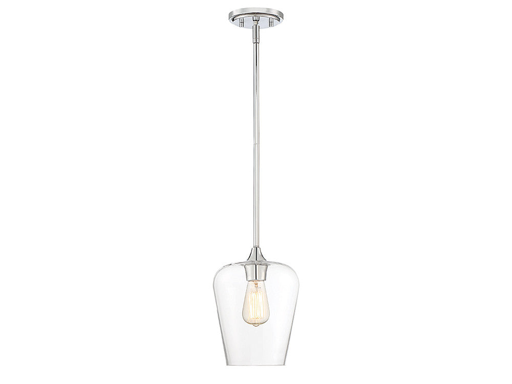 Savoy House Octave 1-Light Pendant Polished Chrome