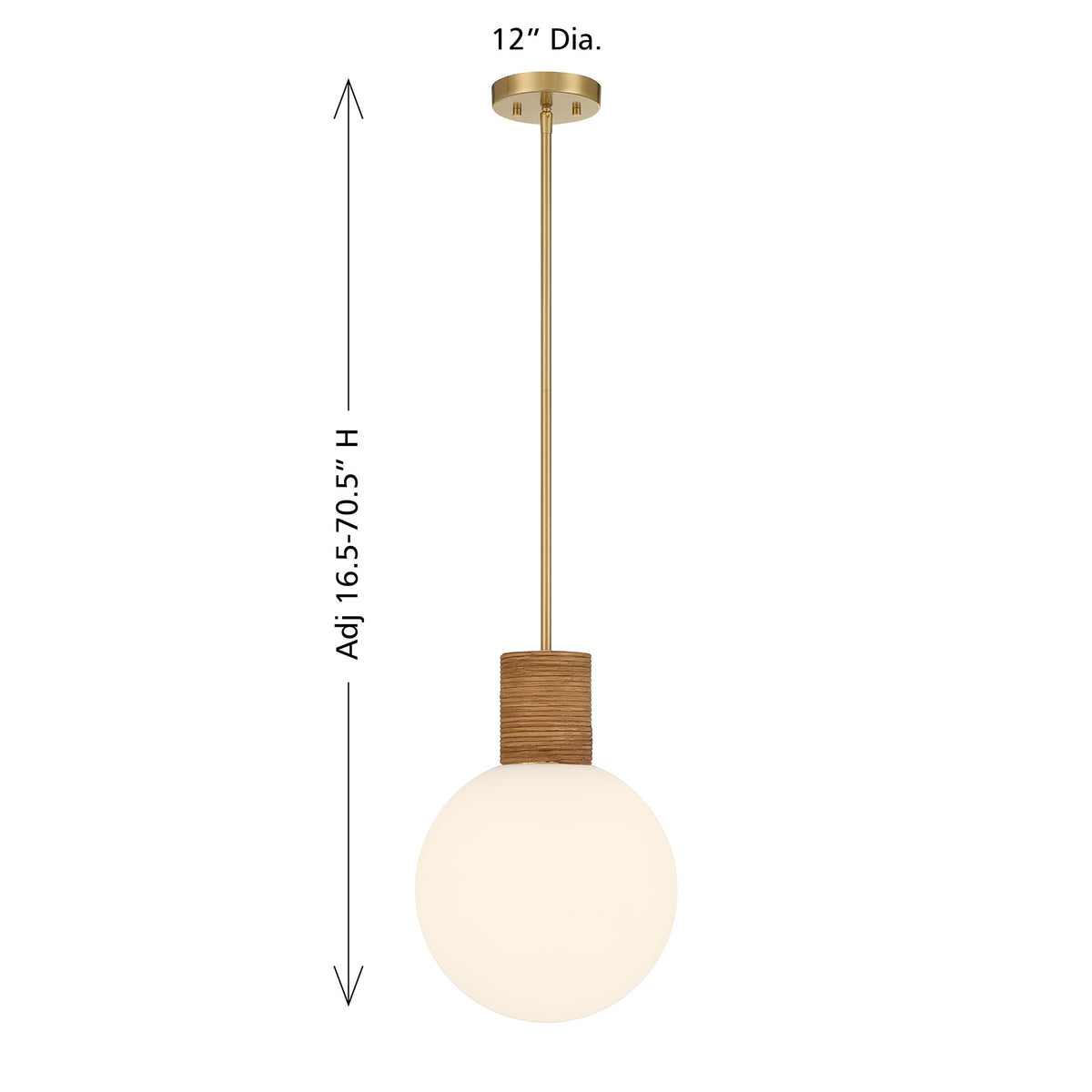 Jarrell 1-Light Pendant