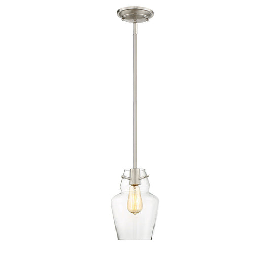 Savoy House Vintage Pendant Satin Nickel