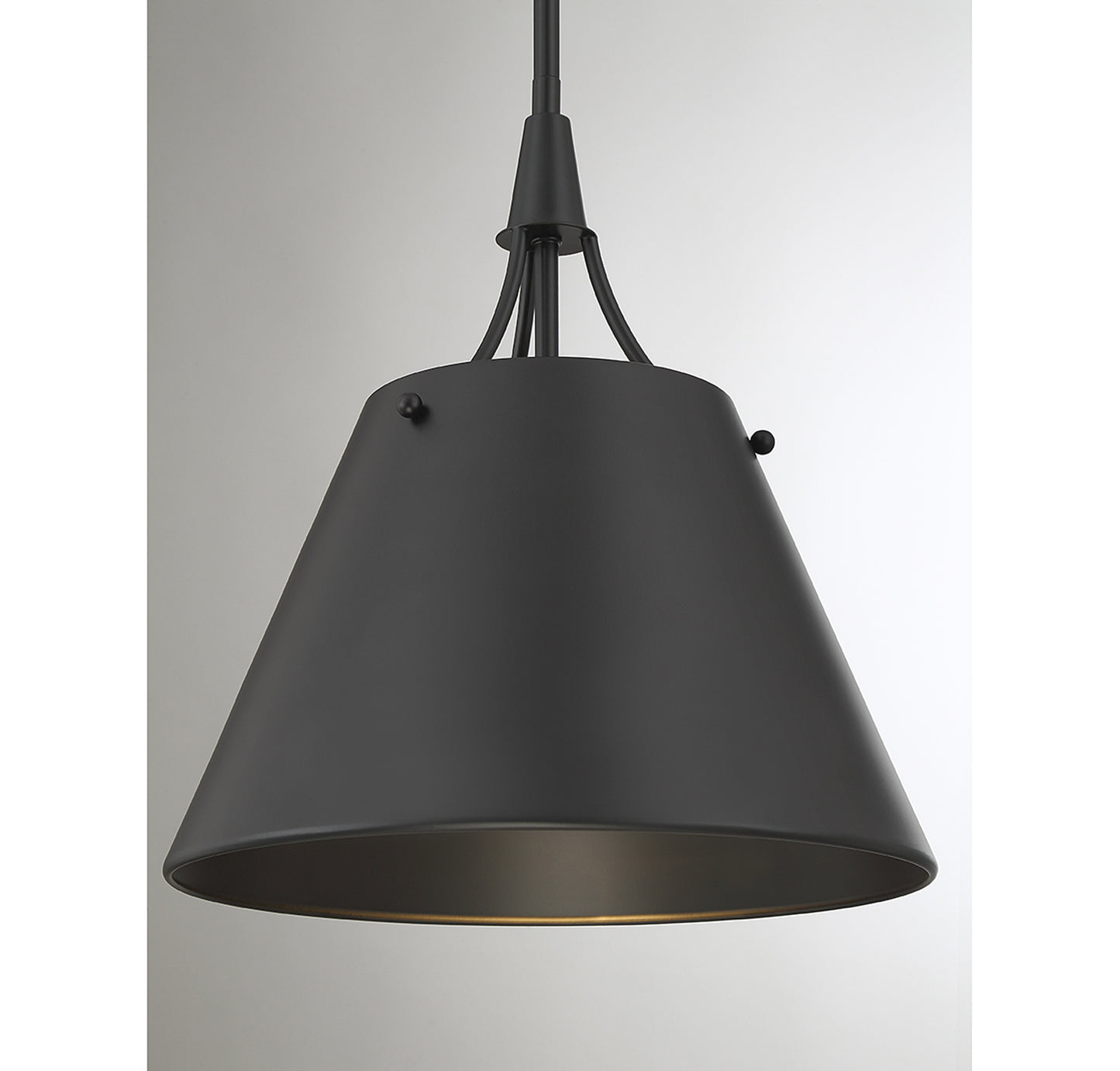 Willis 1-Light Pendant in Polished Nickel