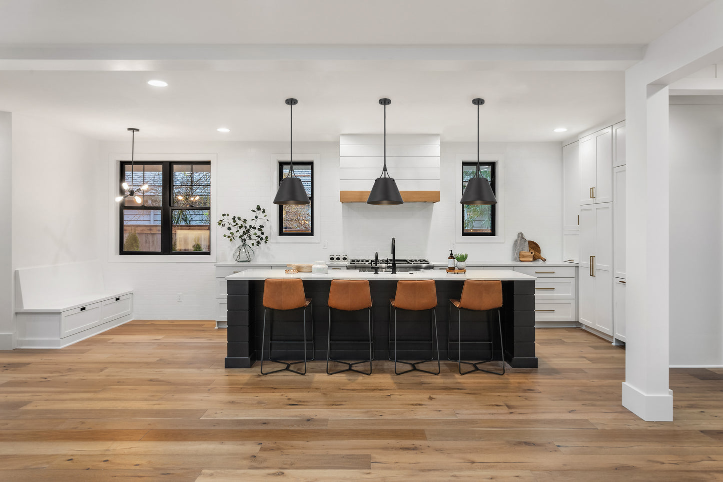 Willis 1-Light Pendant in Polished Nickel