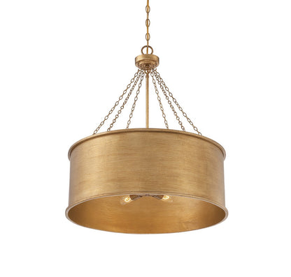 Rochester 6-Light Pendant in Silver Patina