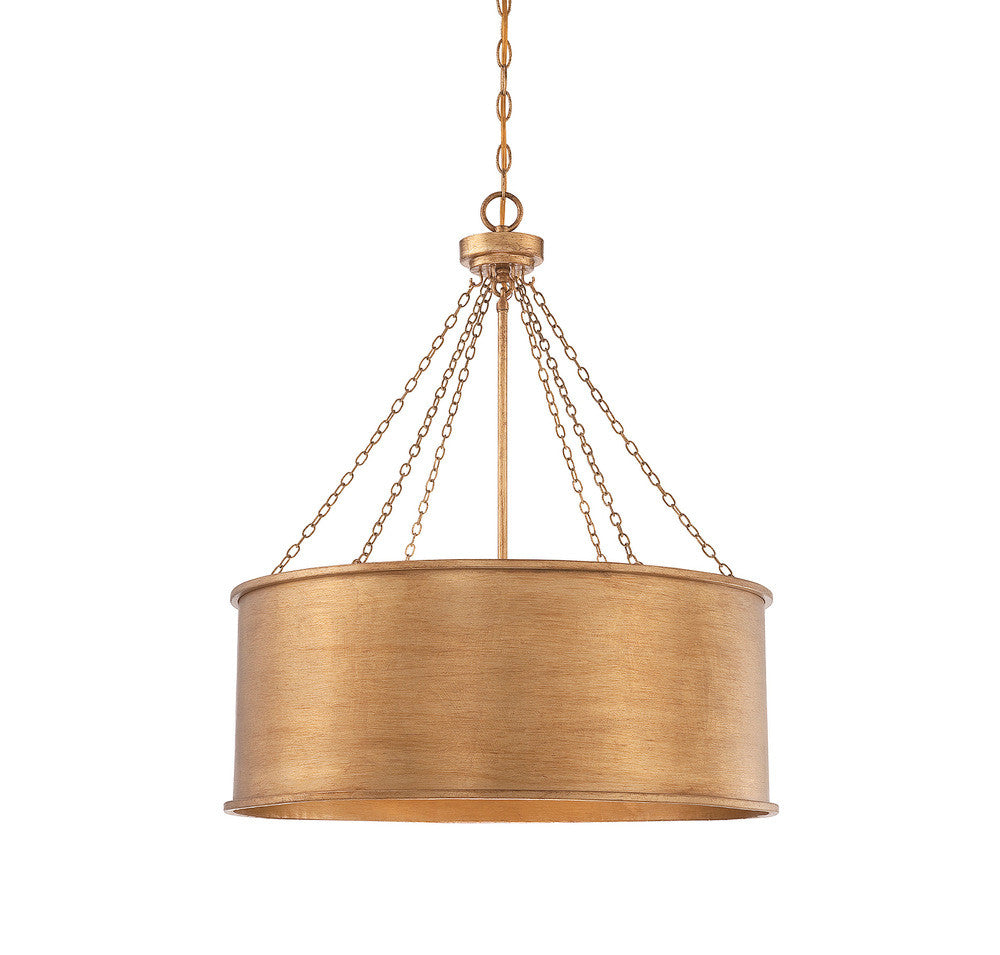 Savoy House Rochester 6-Light Pendant Gold Patina