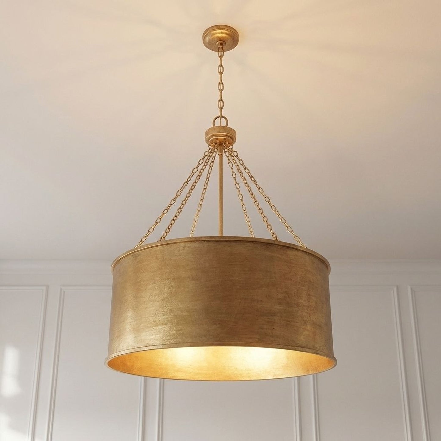Rochester 6-Light Pendant in Silver Patina