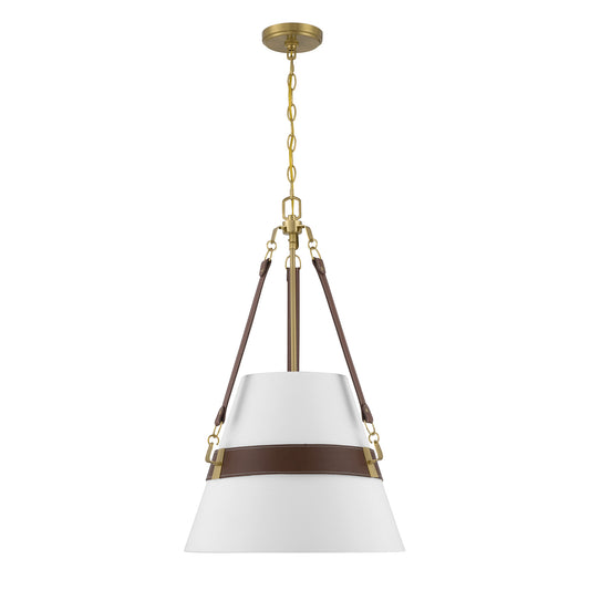 Savoy House Corinth 3-Light Pendant - Warm Brass, view 2