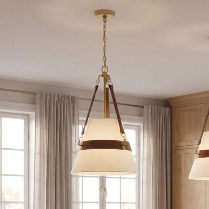 Savoy House Corinth 3-Light Pendant - Warm Brass