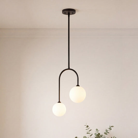 Savoy House Chester 2-Light Pendant - Matte Black