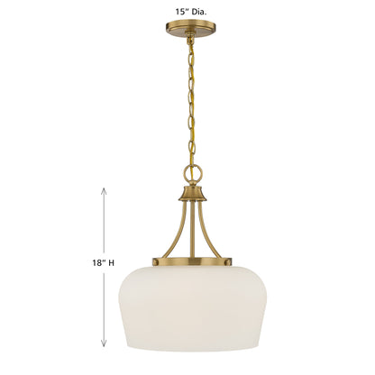 Octave Opal 3-Light Pendant