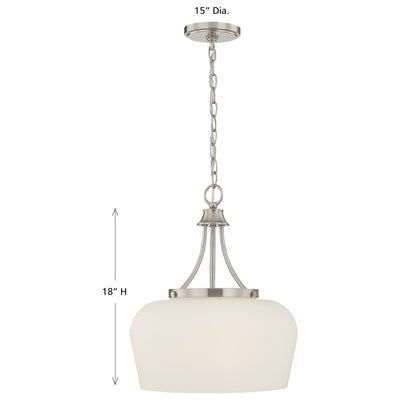 Octave Opal 3-Light Pendant