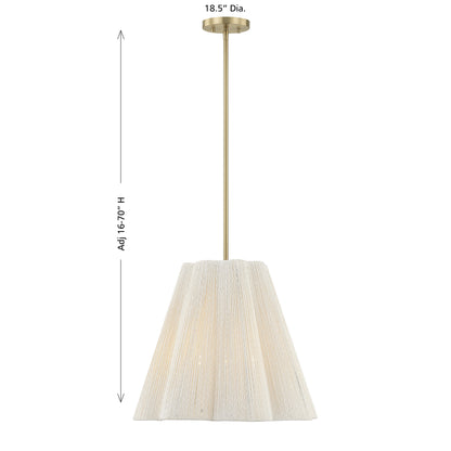 Savoy House Rosa 4-Light Pendant - alternate view
