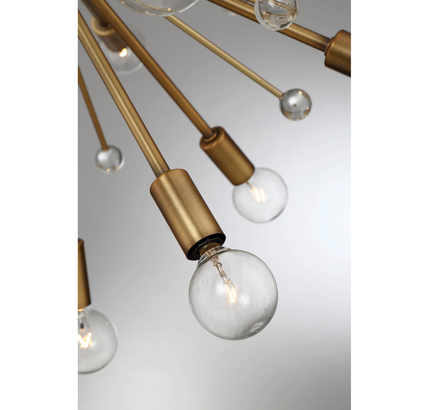 Galea 24-Light Chandelier in Polished Nickel