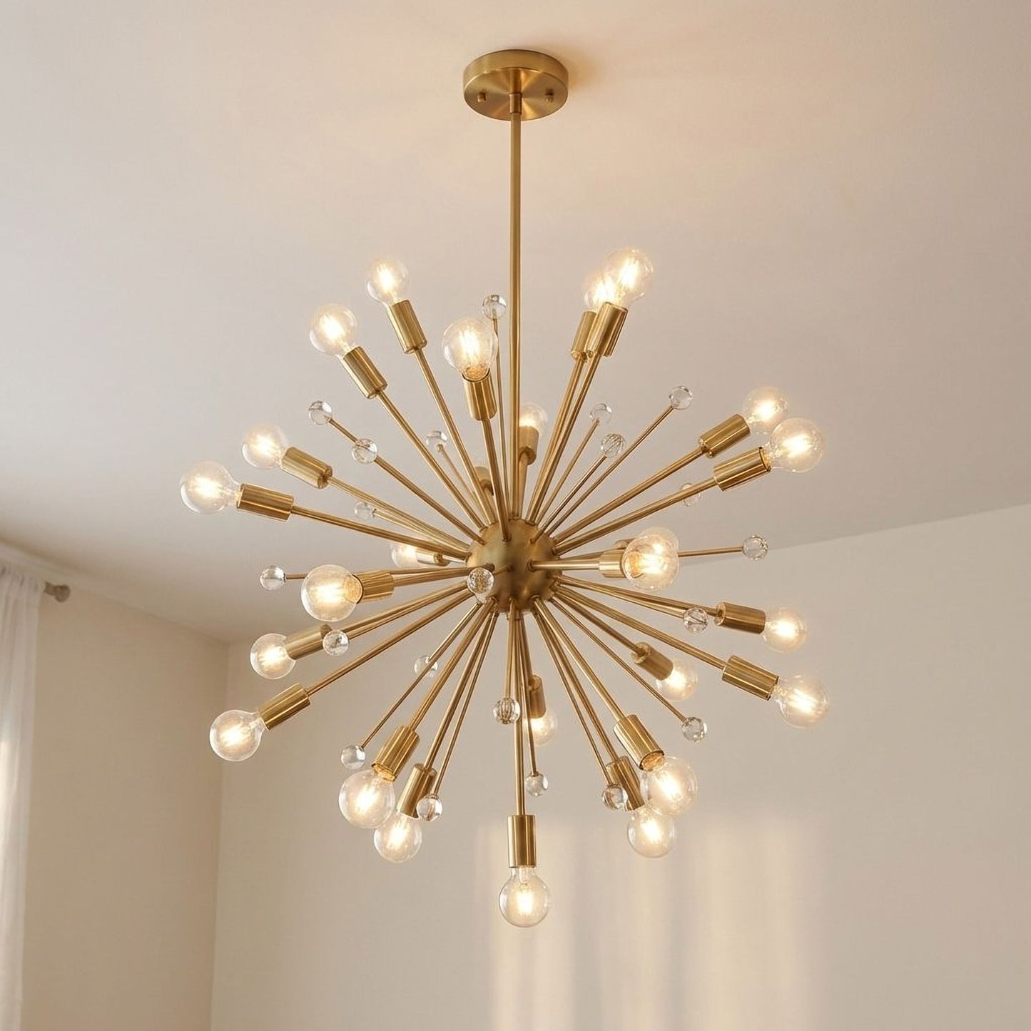 Galea 24-Light Chandelier in Polished Nickel