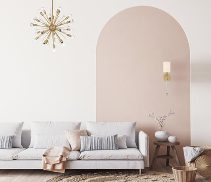 Galea 24-Light Chandelier in Polished Nickel
