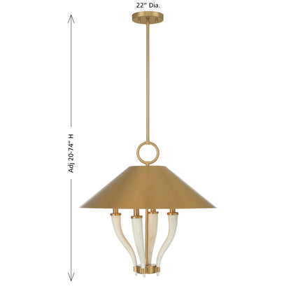 Hearne 4-Light Pendant