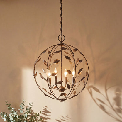 Savoy House Laska 4-Light Pendant by Breegan Jane - Enchanted Bronze