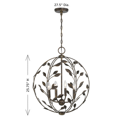 Savoy House Laska 4-Light Pendant - alternate view