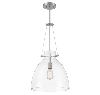 Foster 1-Light Pendant in Warm Brass