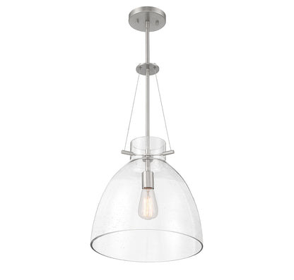 Foster 1-Light Pendant in Warm Brass