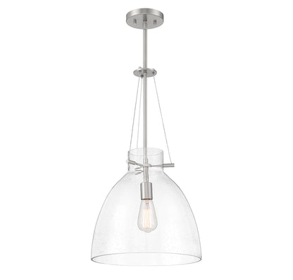 Foster 1-Light Pendant in Warm Brass
