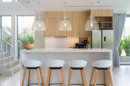 Foster 1-Light Pendant in Warm Brass