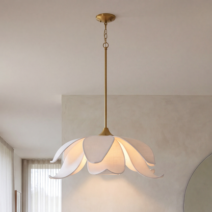 Elsie 6-Light Pendant - Warm Brass