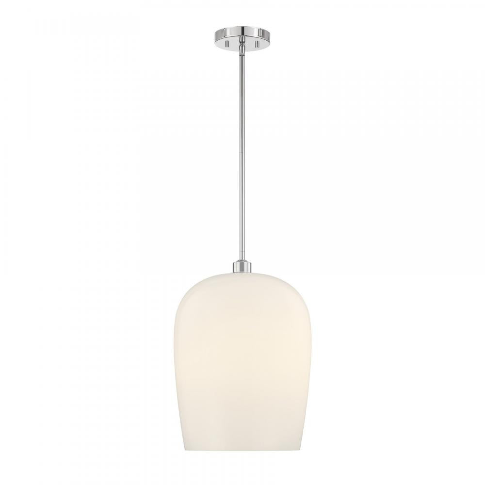 Savoy House Livingston 1-Light Pendant - Chrome