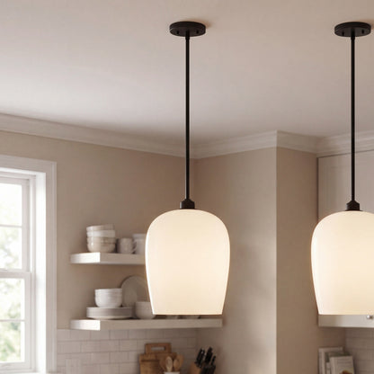 Savoy House Livingston 1-Light Pendant - Matte Black