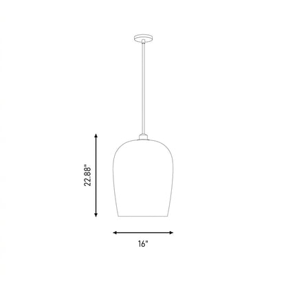 livingston 1 light pendant in 7 7209 1 128