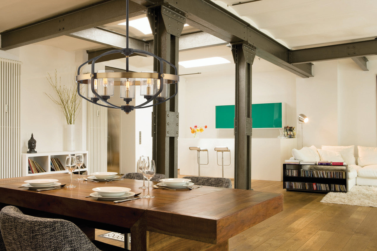 Kirkland 5-Light Pendant, Savoy House 7-8041-5-79