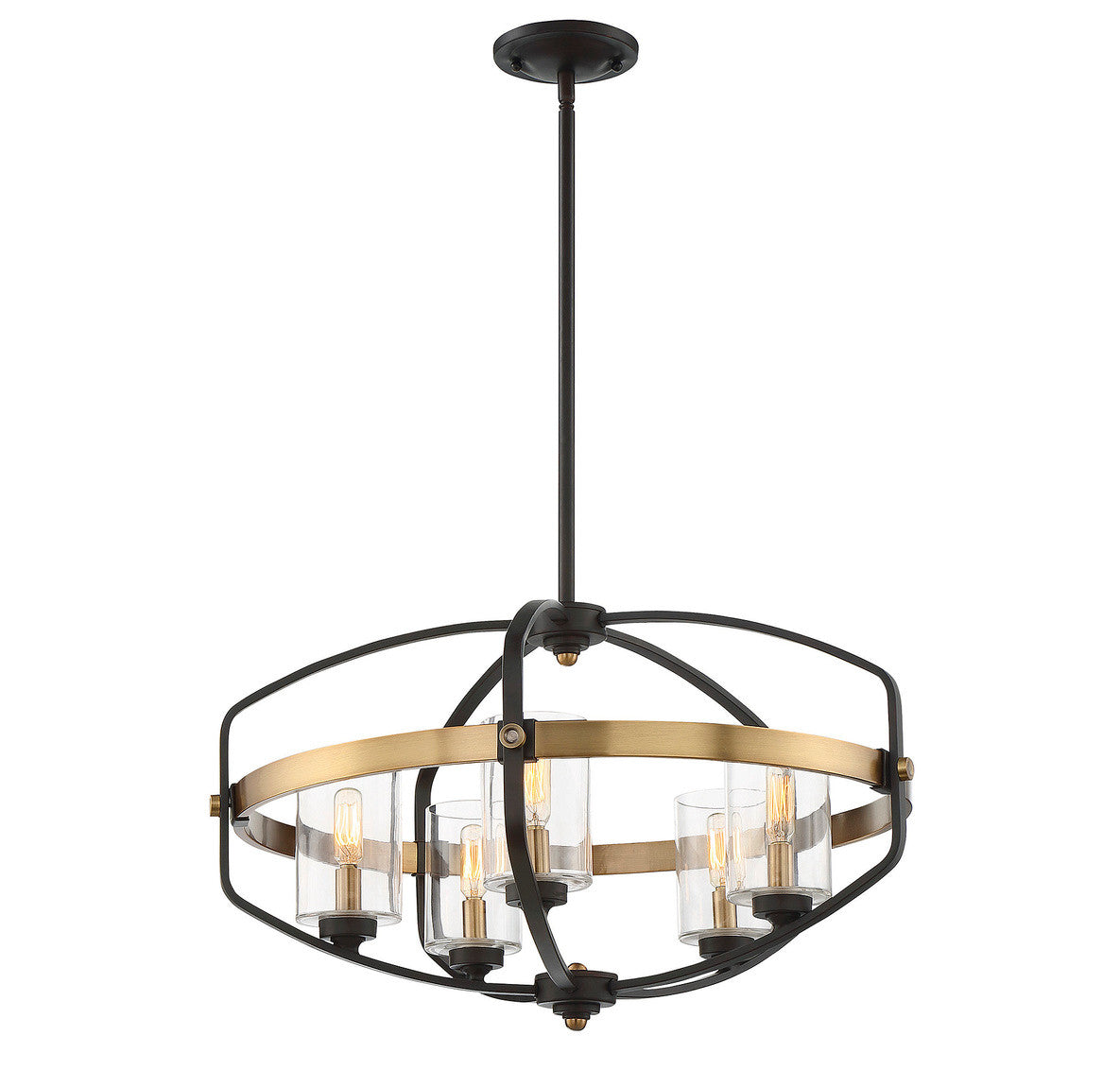 Kirkland 5-Light Pendant, Savoy House 7-8041-5-79