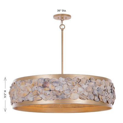 Savoy House Leanne 6-Light Pendant - alternate view