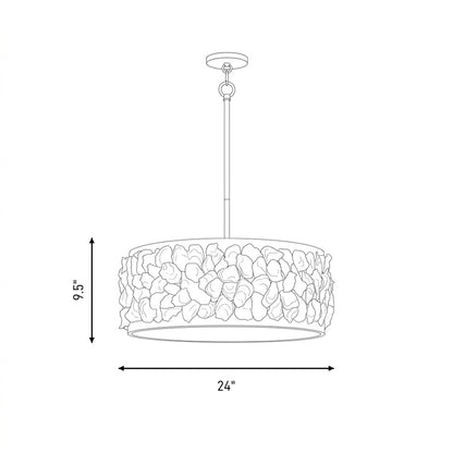 leanne 4 light pendant by breegan jane in 7 8401 4 128