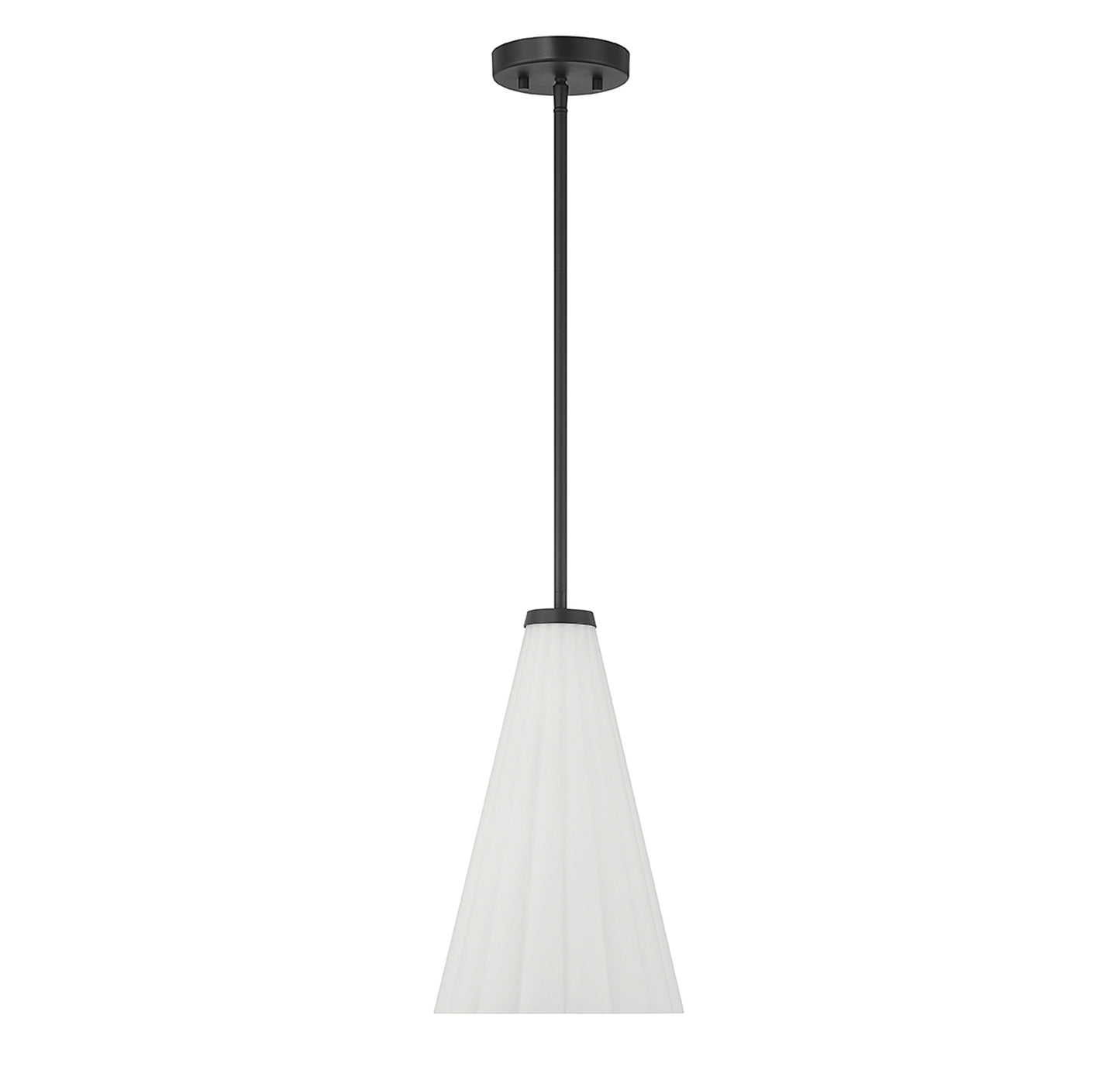 Bristol 1-Light Pendant in Warm Brass
