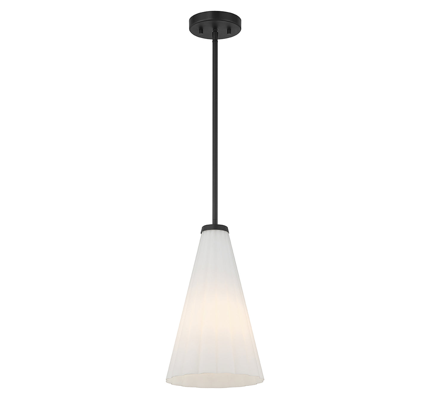 Bristol 1-Light Pendant in Warm Brass