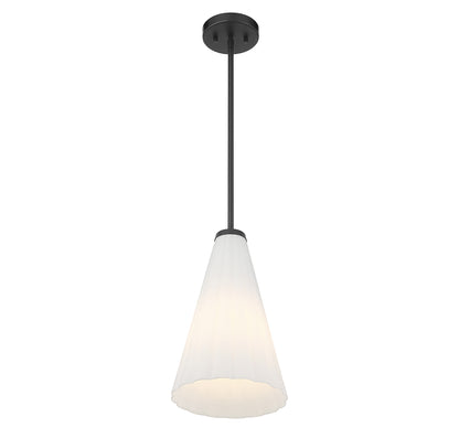 Bristol 1-Light Pendant in Warm Brass