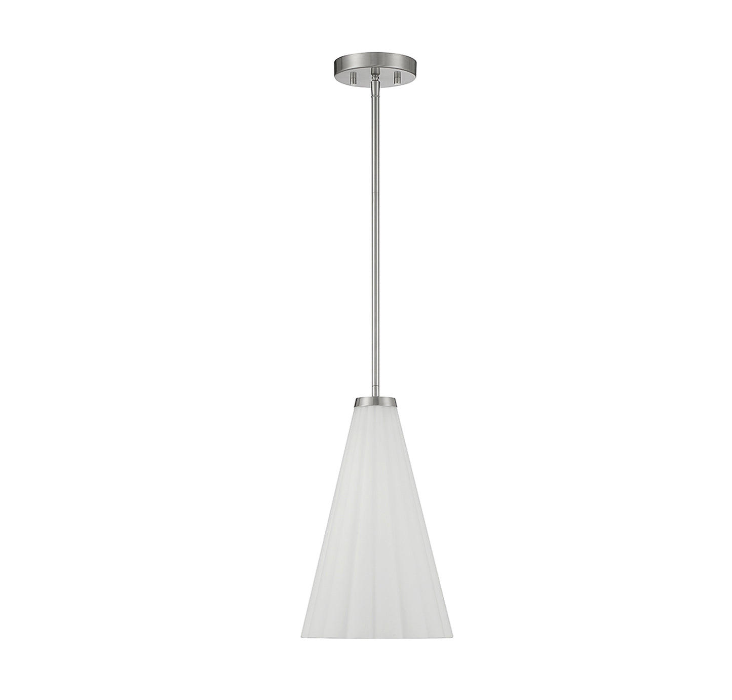 Bristol 1-Light Pendant in Warm Brass