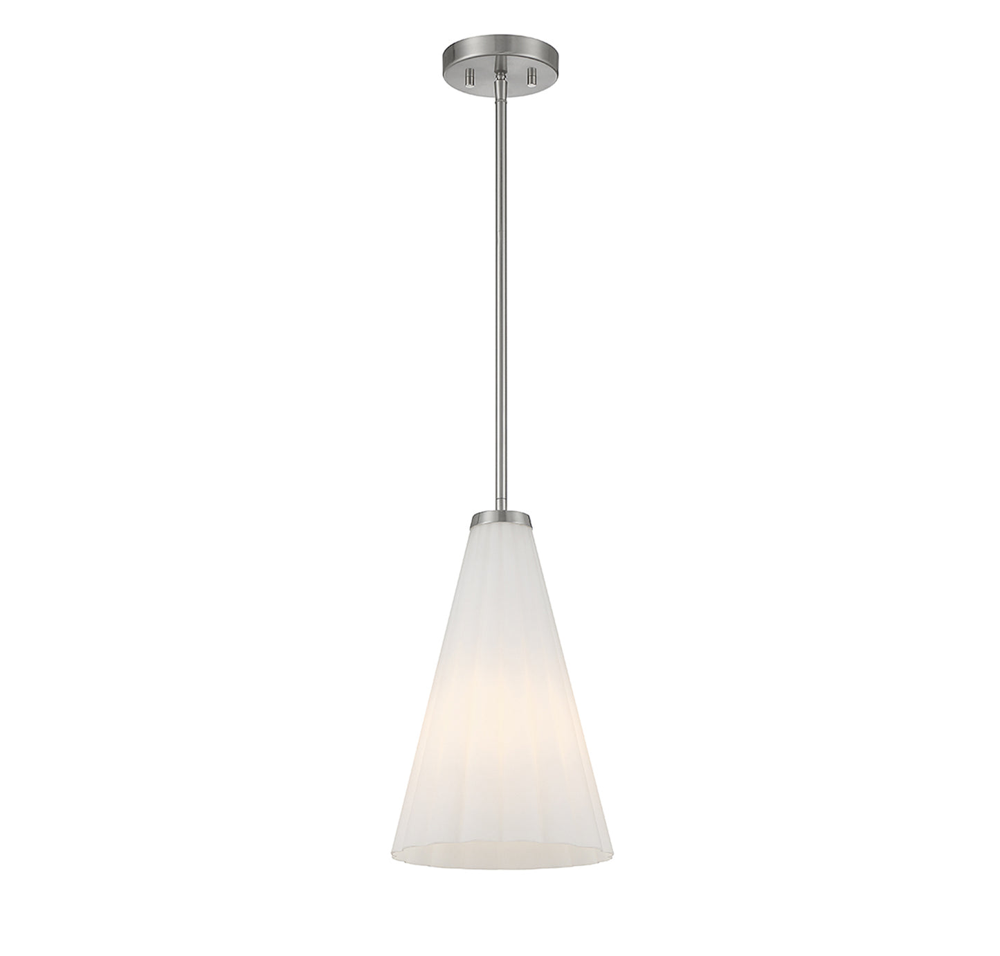 Bristol 1-Light Pendant in Warm Brass