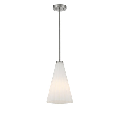 Bristol 1-Light Pendant in Warm Brass