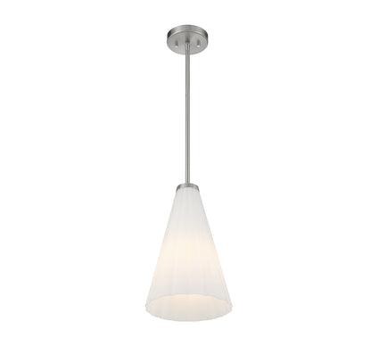 Bristol 1-Light Pendant in Warm Brass