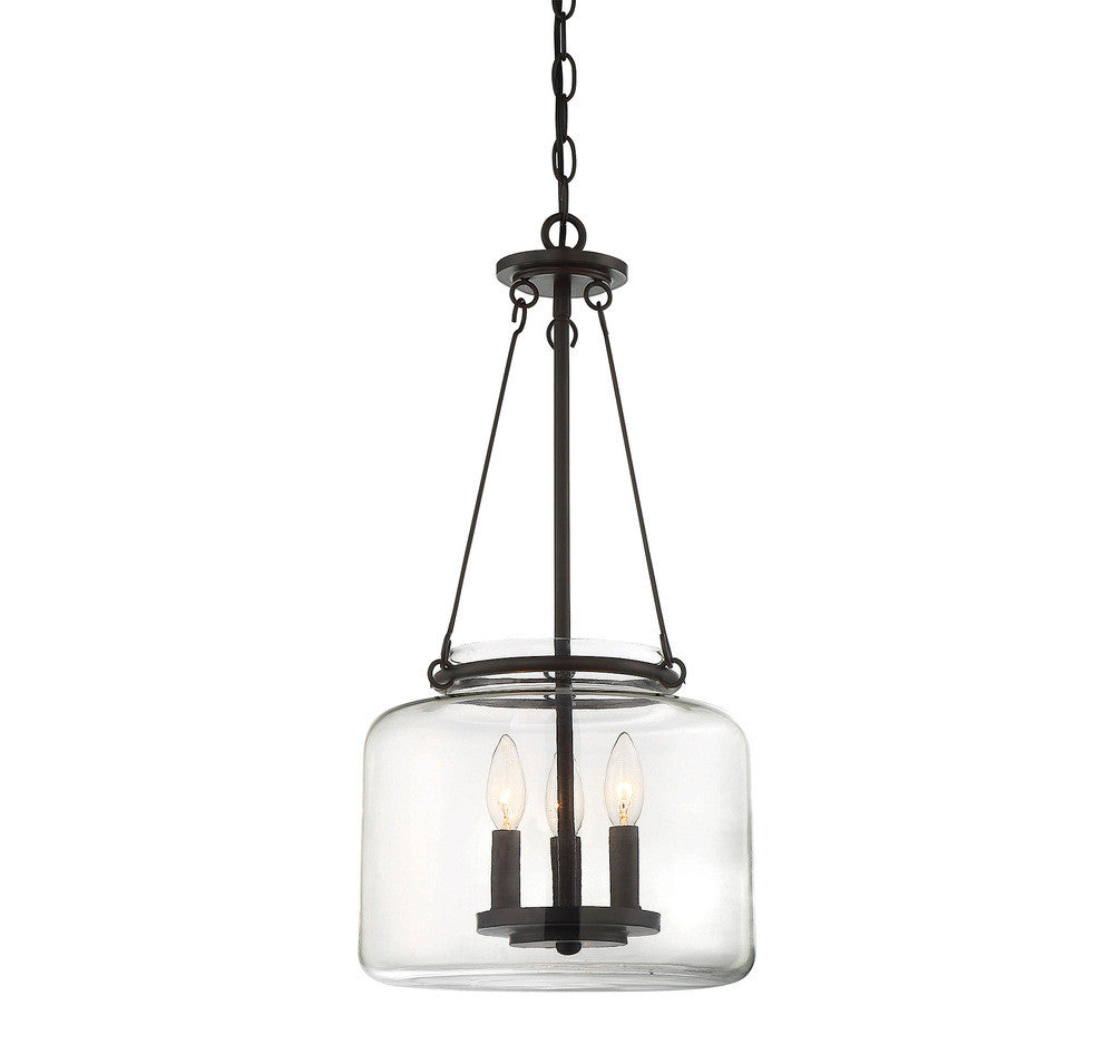 Savoy House Akron 3-Light Pendant English Bronze