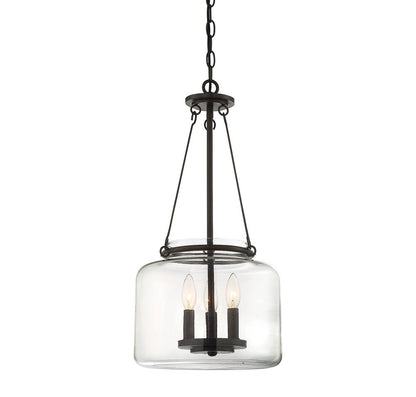 Savoy House Akron 3-Light Pendant English Bronze