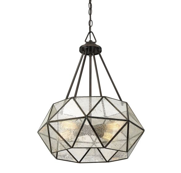 Savoy House Tartan 4-Light Pendant Oiled Burnished Bronze