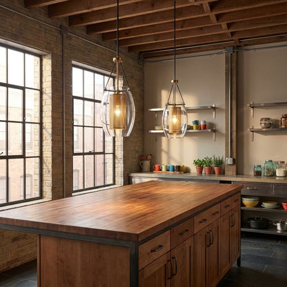 Dunbar 1-Light Pendant - Warm Brass