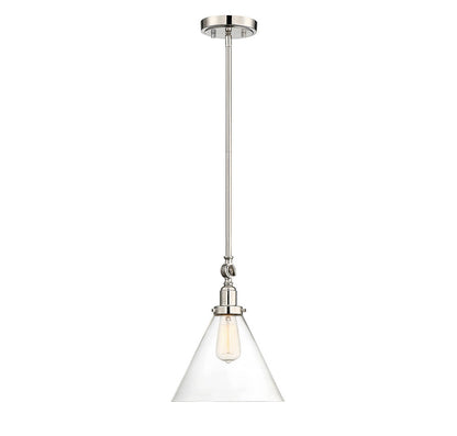 Savoy House Drake Pendant Polished Nickel