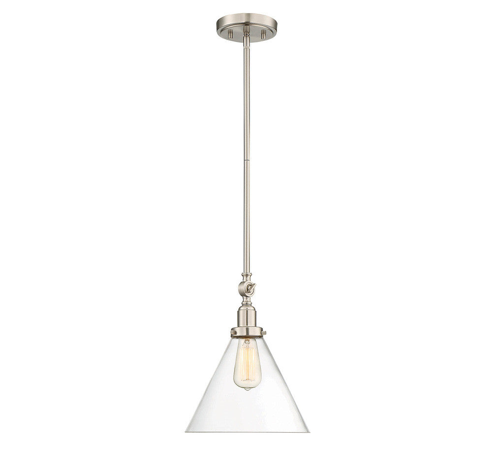 Savoy House Drake Pendant Satin Nickel