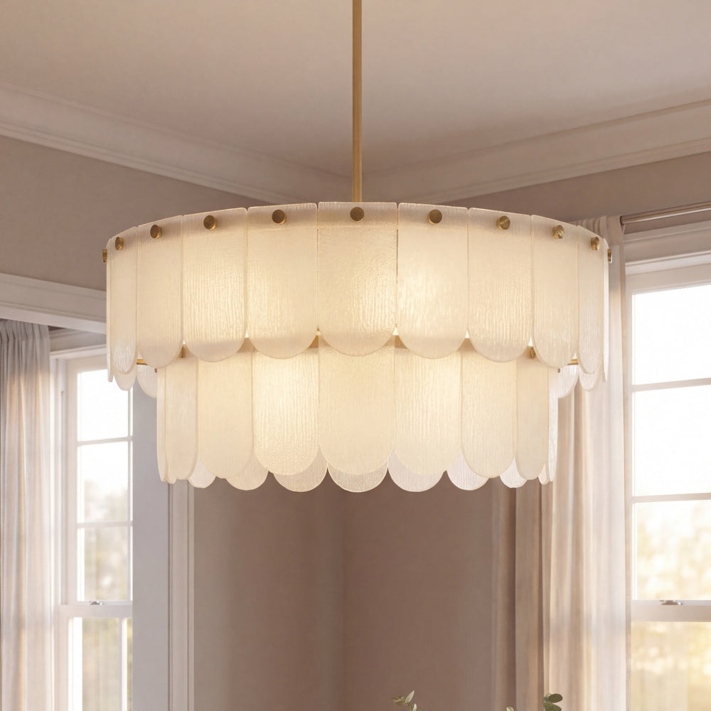 Savoy House Ashton 10-Light Pendant - Noble Brass