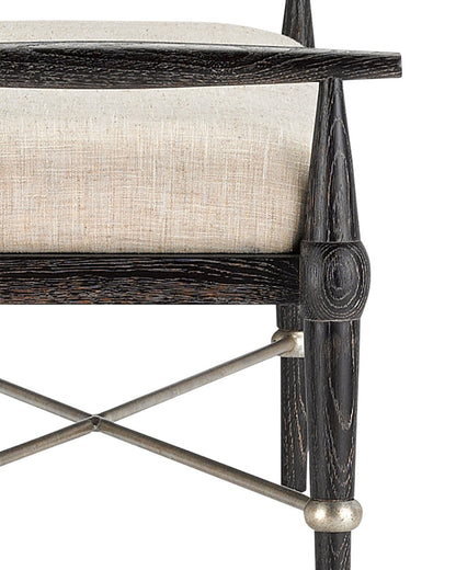 Perrin Black Bench, Finn Natural Currey and Company 7000-0052