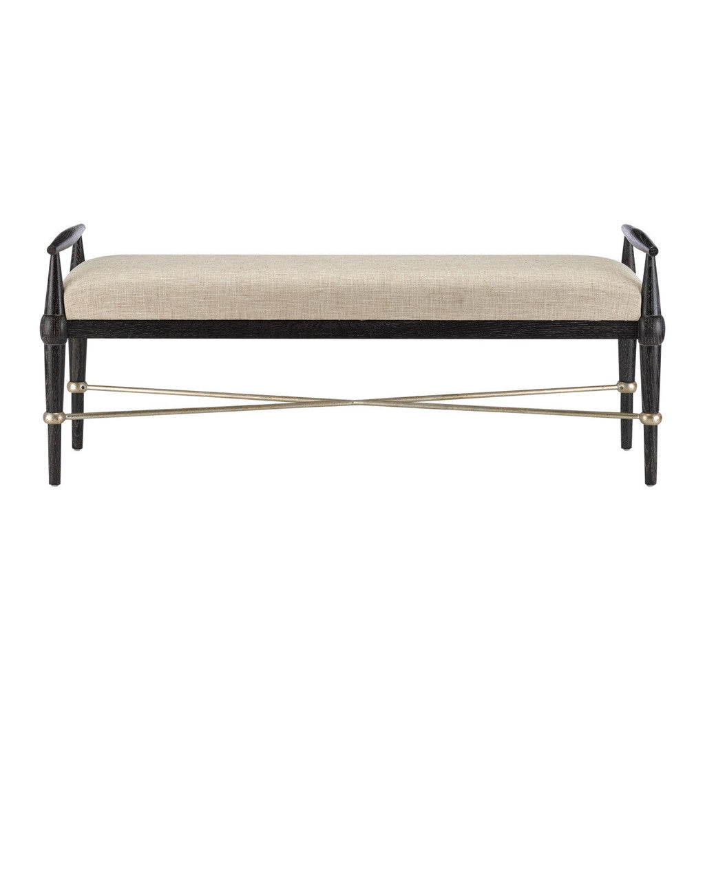 Perrin Black Bench, Finn Natural Currey and Company 7000-0052
