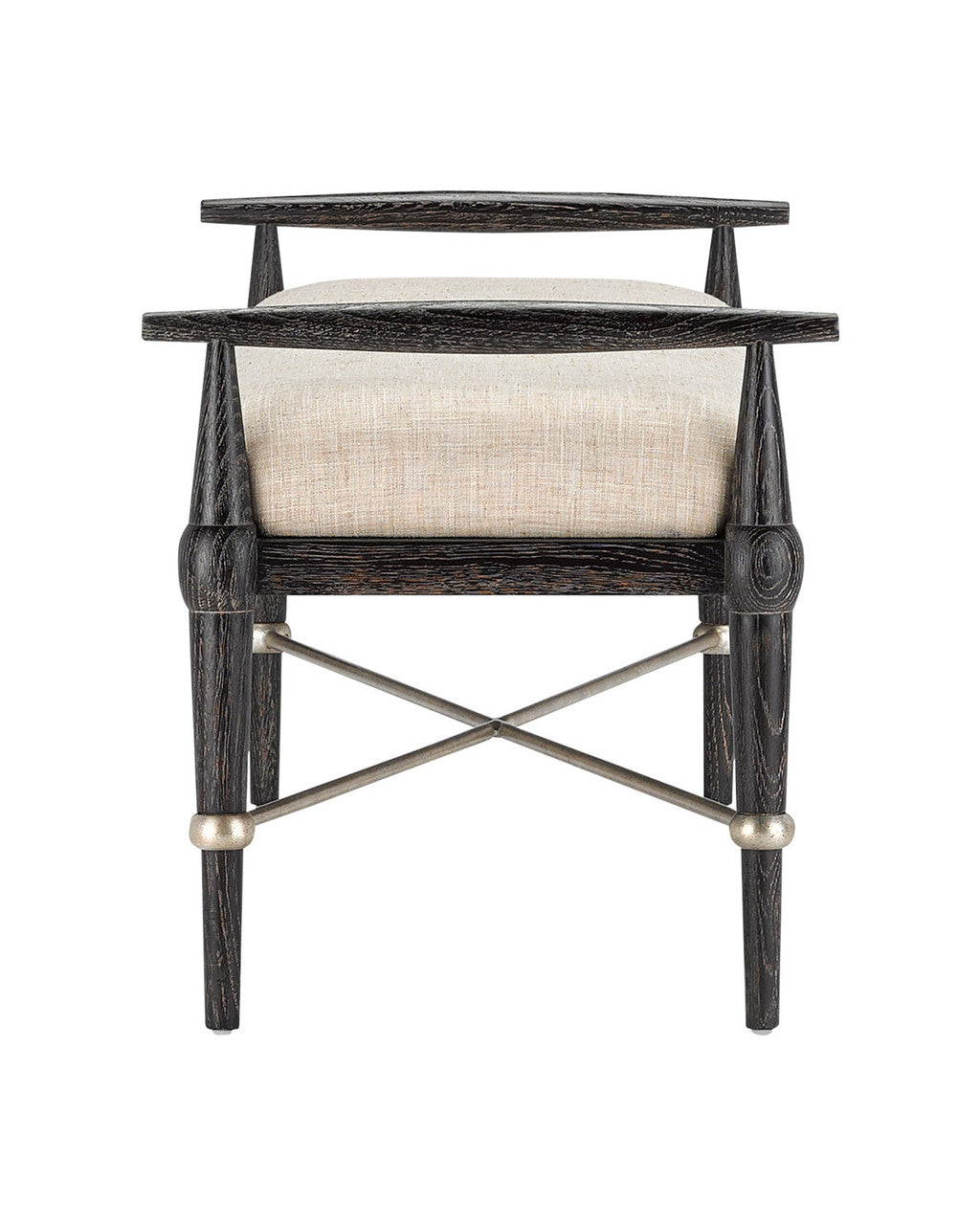 Perrin Black Bench, Finn Natural Currey and Company 7000-0052