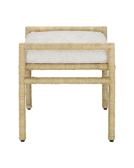 Olisa Natural Ottoman, Rowann Pearl Currey and Company 7000-1162